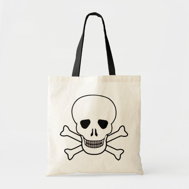 Skull With Braces Bag (Front)