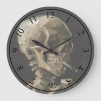 Skull with Burning Cigarette Vincent van Gogh Art
