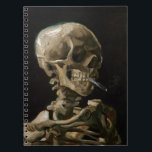Skull with Burning Cigarette Vincent van Gogh Art Notebook<br><div class="desc">Vincent van Gogh (Dutch, 1853 - 1890) Skull of a Skeleton with Burning Cigarette, 1885–86, Oil on canvas Unframed: 32 cm × 24.5 cm (13 in × 9.6 in) Early work by Vincent van Gogh. This small painting is part of the permanent collection of the Van Gogh Museum in Amsterdam....</div>