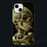 Skull with Cigarette Van Gogh Case-Mate Case-Mate iPhone 14 Case<br><div class="desc">Van Gogh&#39;s Expressionist Paintings: Skull with Burning Cigarette Canvas Painting</div>