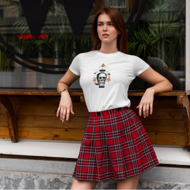 Skull With Clock And Insects  T-Shirt (Creator Uploaded)