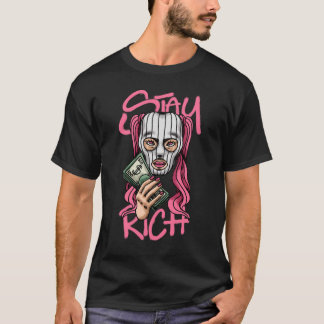 Skull with Cowboy Hat streetwear T-Shirt