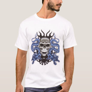 Skull with dragon T-Shirt