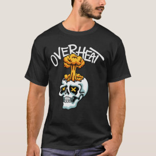 Skull With Explosion streetwear T-Shirt