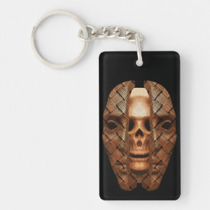 Skull Within: Unveiling Inner Complexity Keychain