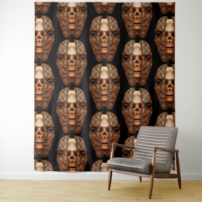 Skull Within: Unveiling Inner Complexity Tapestry (In Situ)