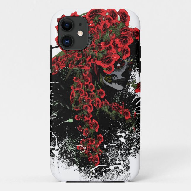 Skull woman iPhone 5/5S, Barely case (Back)