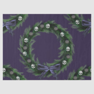 Skull Wreath Tissue Paper