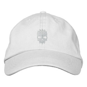 Skull X Embroidered Hat
