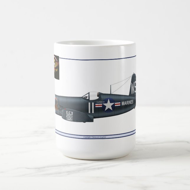 Skullbreaker Corsair .Complete with logo Coffee Mug (Center)