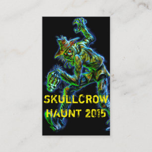 SkullCrow Scarecrow Business Card