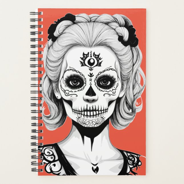 SKULLHEAD WOMAN  PLANNER (Front)