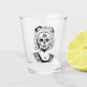 SKULLHEAD WOMAN SHOT GLASS