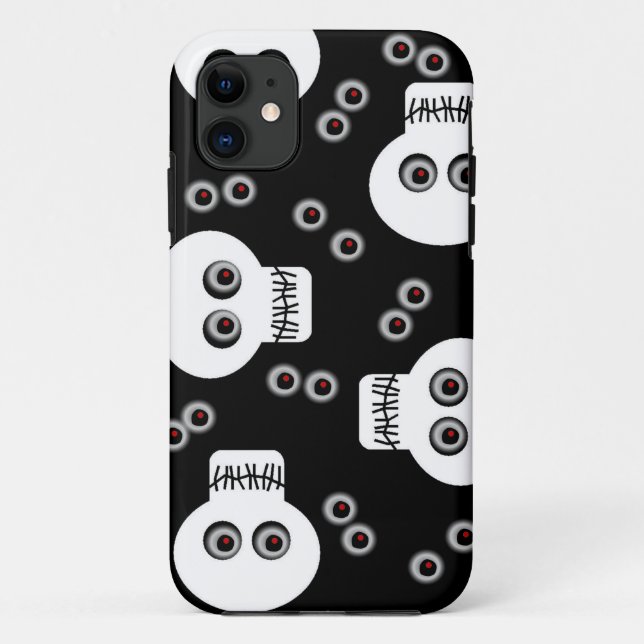 Skulls and Eyes Case-Mate iPhone Case (Back)