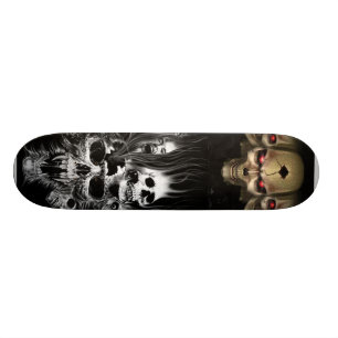 Skulls And More Skulls board:D Skateboard