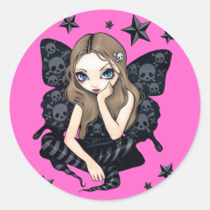 "Skulls and Stars" Sticker