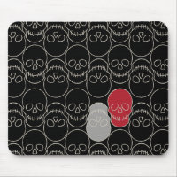 Skulls - Bat Black and Bone White