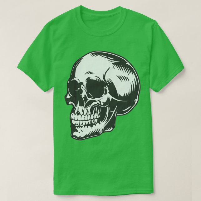 skulls beard T-Shirt (Design Front)