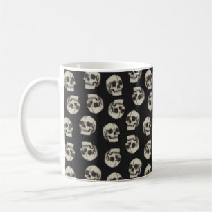 Skulls - Black Coffee Mug