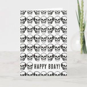 Skulls Card