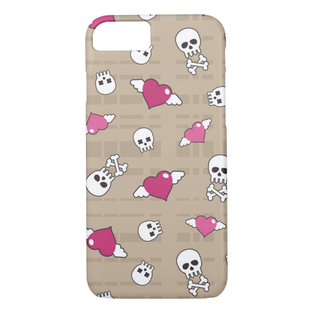 Skulls Case-Mate iPhone Case (Back)