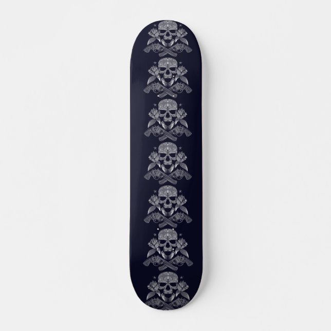 SKULLS COOL SKATEBOARDS (Front)