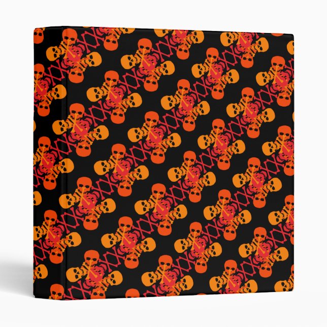 Skulls & Crossbones Binder (Front/Spine)