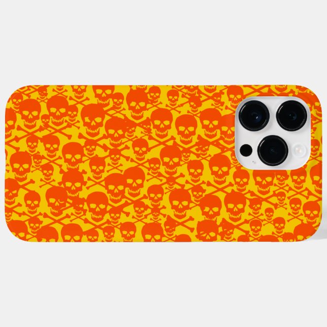 Skulls & Crossbones Case-Mate iPhone Case (Back (Horizontal))
