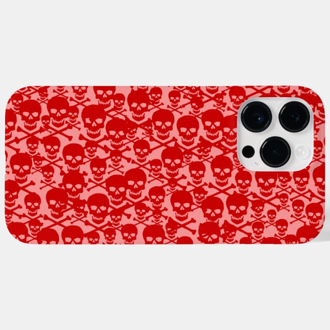 Skulls & Crossbones Case-Mate iPhone Case (Back (Horizontal))