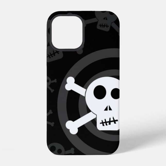 =[ Skulls & Crossbones ]= OtterBox iPhone Case (Back)