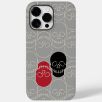 Skulls - Ghost Grey and Bone White