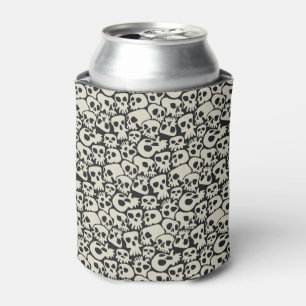 Skulls Halloween Can Cooler
