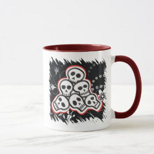 Skulls Halloween Mugs