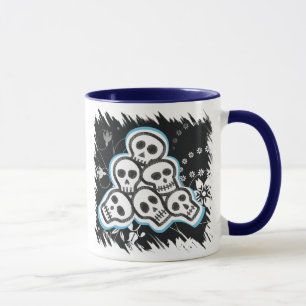 Skulls Halloween Mugs