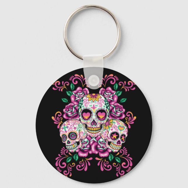 Skulls  keychain (Front)