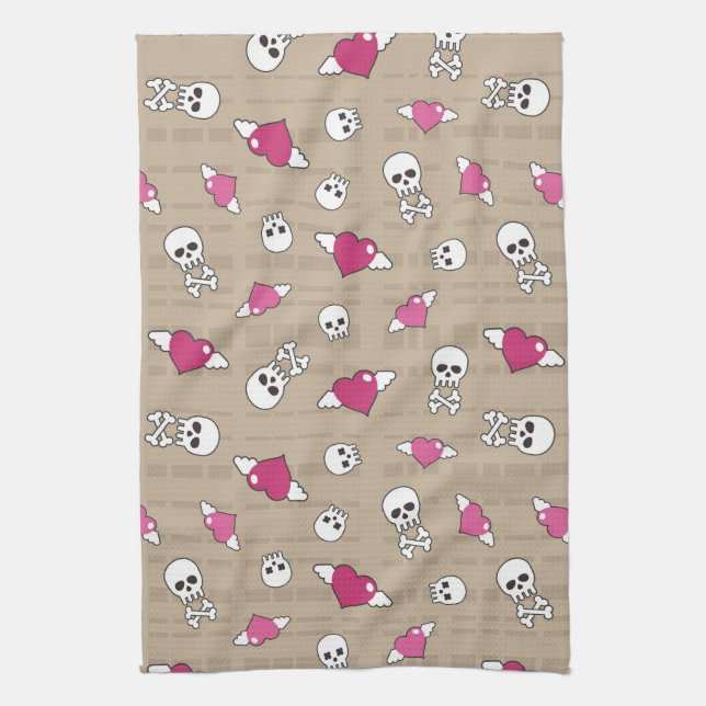 Skulls Kitchen Towel (Vertical)