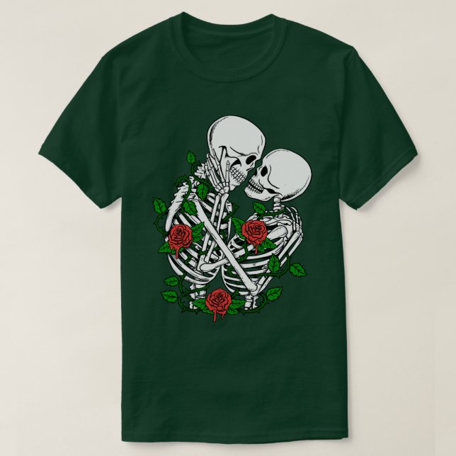 Skulls Lovers T-Shirt (Design Front)
