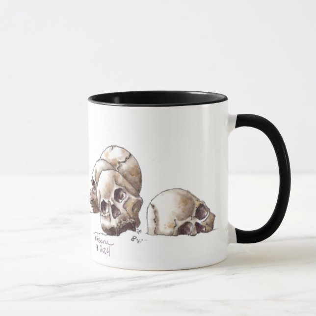 Skulls mug (Right)