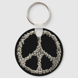 Skulls Of Peace Keychain