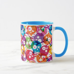 Skulls pattern 3 mug