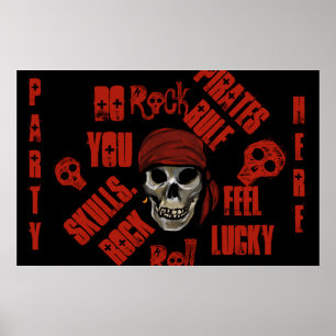 SKULLS POSTER