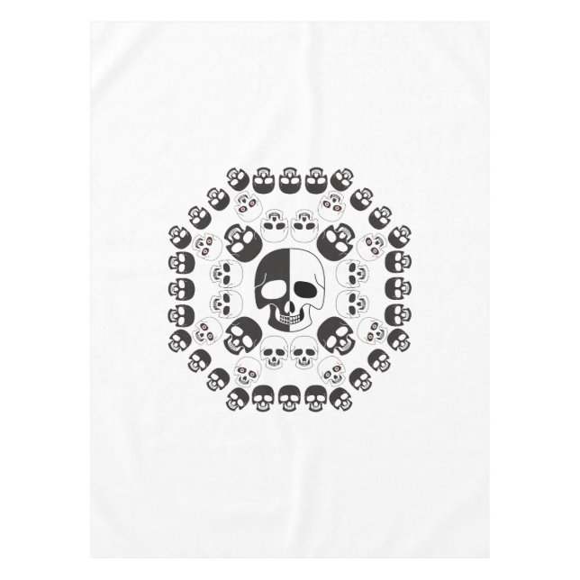 Skulls Tablecloth (Front)