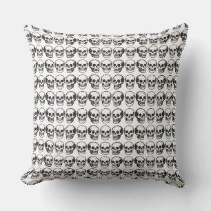Skulls Throw Pillow