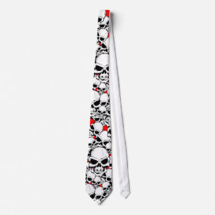 SKULLS TIE