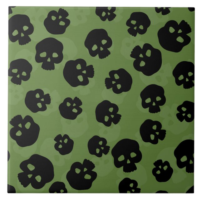 Skulls Tile (Front)
