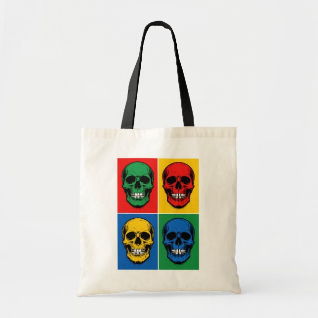 Skulls Tote Bag (Front)