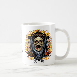 Skulls, Vampires and Bats customizable by Al Rio. Coffee Mug