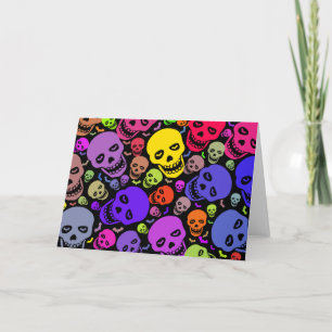 Skulls'n'Bats Greeting Card