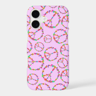 Skully Flower Power Peace Sign