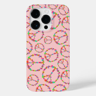 Skully Flower Power Peace Sign Case-Mate iPhone 14 Pro Case